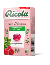 Dropsuri din plante Raspberry Melissa, 40g, Ricola