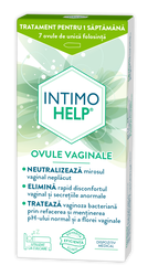 Ovule vaginale, 7 bucati, Intimohelp