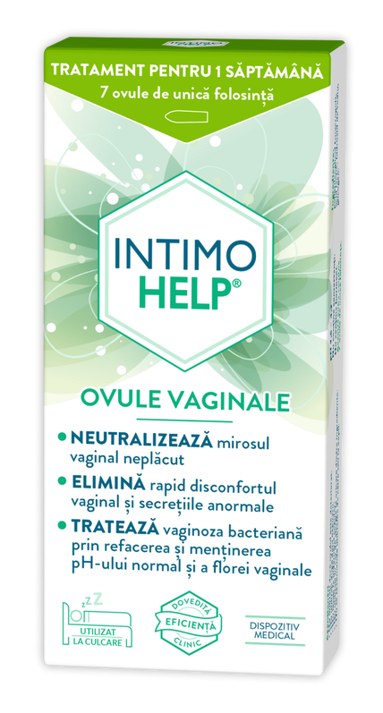 Ovule vaginale, 7 bucati, Intimohelp