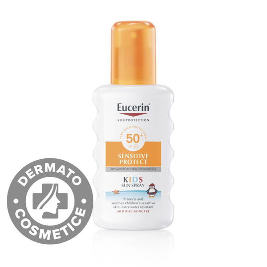 Spray de corp pentru copii Sensitive Protect SPF50+, 200ml, Eucerin