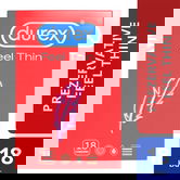 Prezervative Feel Thin, 18 bucăți, Durex