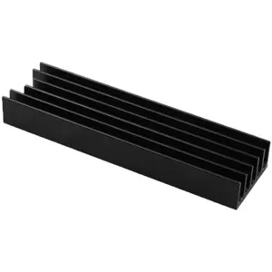 Cooler Pasiv AXAGON CLR-M2L10, pentru SSD M2, 80mm, Corp din aluminiu, Banda transfer termic inclusa, inaltime 10mm