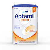 Lapte praf Confort 1, 0-6 luni, 800g, Aptamil