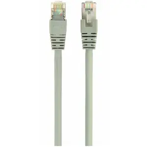 Cablu S/FTP GEMBIRD Cat6a, LSZH, cupru, 15 m, gri, AWG27, dublu ecranat PP6A-LSZHCU-15M