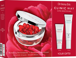 Set Crema Anti Age + BB Cream + Capsule Ultra Sensitive Skin, Dr. Irena Eris Clinic Way