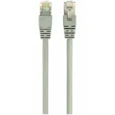 Cablu S/FTP GEMBIRD Cat6a, LSZH, cupru, 3 m, gri, AWG27, dublu ecranat PP6A-LSZHCU-3M