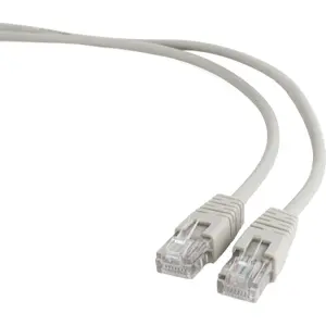 Cablu UTP GEMBIRD Cat6, cupru-aluminiu, 20 m, gri, AWG26, PP6U-20M
