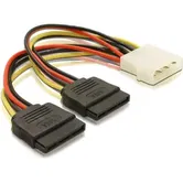 Adaptor alimentare Gembird CC-SATA-PSY-0.3M, Molex - 2 x SATA