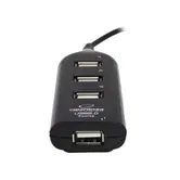 Hub Esperanza 4 porturi, USB 2.0, Negru