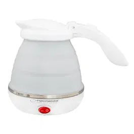 Cana electrica pliabila pentru voiaj 0.5l, 750W, silicon. Travel. Alba