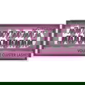 Gene false Faked Volume Cluster Lashes, Black, 20 bucati, Catrice
