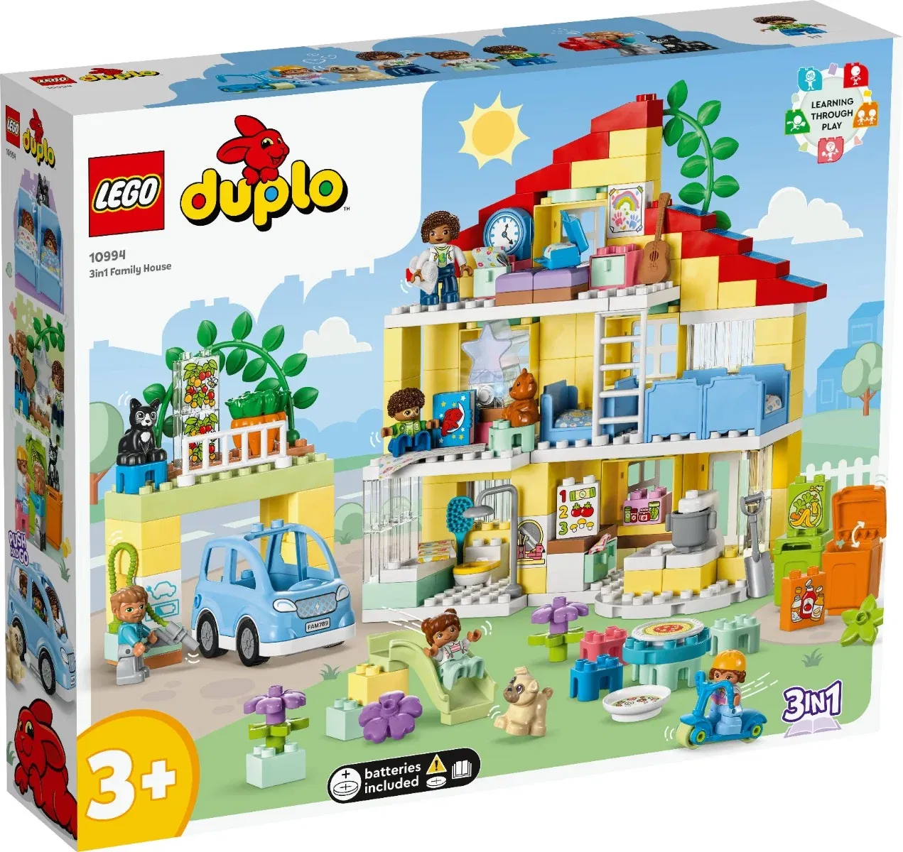 LEGO® DUPLO® - Orasul meu casa de familie 3 In 1 (10994)