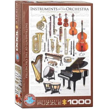 Puzzle Eurographics - Instruments of the Orchestra, 1000 piese