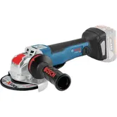 Polizor unghiular cu acumulator Bosch Professional X-Lock GWX 18V-10 PC, 18 V, 9000 RPM, 125 mm diametru disc + cutie L-Boxx + maner suplimentar + aparatoare de protectie + 1/1 insertie L-BOXX