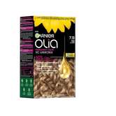 Vopsea de par permanenta fara amoniac 7.13 Beige Dark Blonde Olia, 174ml, Garnier