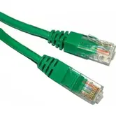 Cablu UTP SPACER SP-PT-CAT5-2M-G, Cat5e, cupru-aluminiu, 2 m, verde, AWG26
