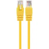 Cablu UTP SPACER SP-PT-CAT5-0.25M-Y Cat5e, cupru-aluminiu, 0.25 m, galben, AWG26