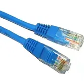 Cablu UTP SPACER SP-PT-CAT5-2M-BL, Cat5e, cupru-aluminiu, 2 m, albastru, AWG26