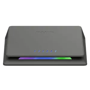 Switch D-Link DMS-106XT, 1 port 100/1000/10000 si 5 porturi Gigabit 2500 Mbps, carcasa metalica