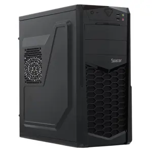 Carcasa Spacer Krypton, Middle Tower, ATX, fara sursa, black