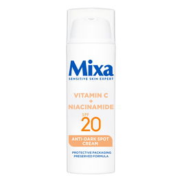 Crema anti-pete pigmentare cu SPF20 pentru tenul sensibil, 50ml, Mixa