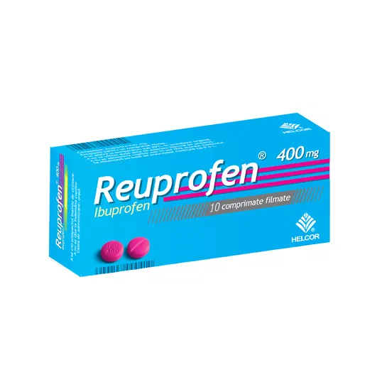 Reuprofen 400 mg, 10 comprimate, Helcor