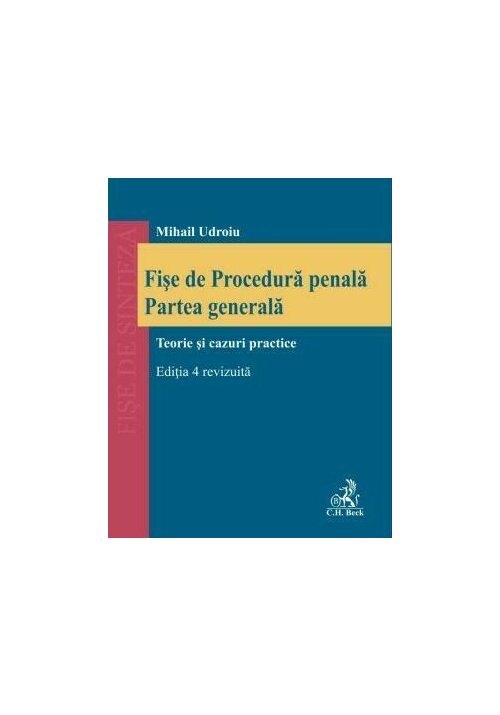 Fise de Procedura penala. Partea generala