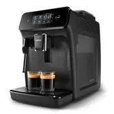 Espressor automat Philips EP2224/10, 2 Bauturi, Rasnita Ceramica, Sistem de Spumare a Laptelui, Ecran Tactil (Negru)