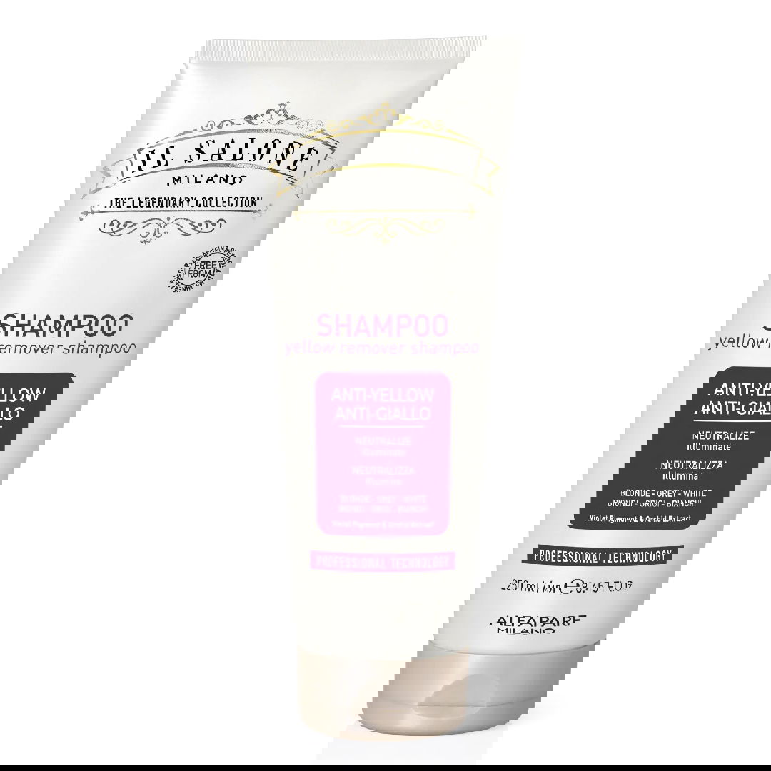 Sampon pentru neutralizare tonuri de galben Il Salone Milano Yellow Remover, 250ml, Alfaparf