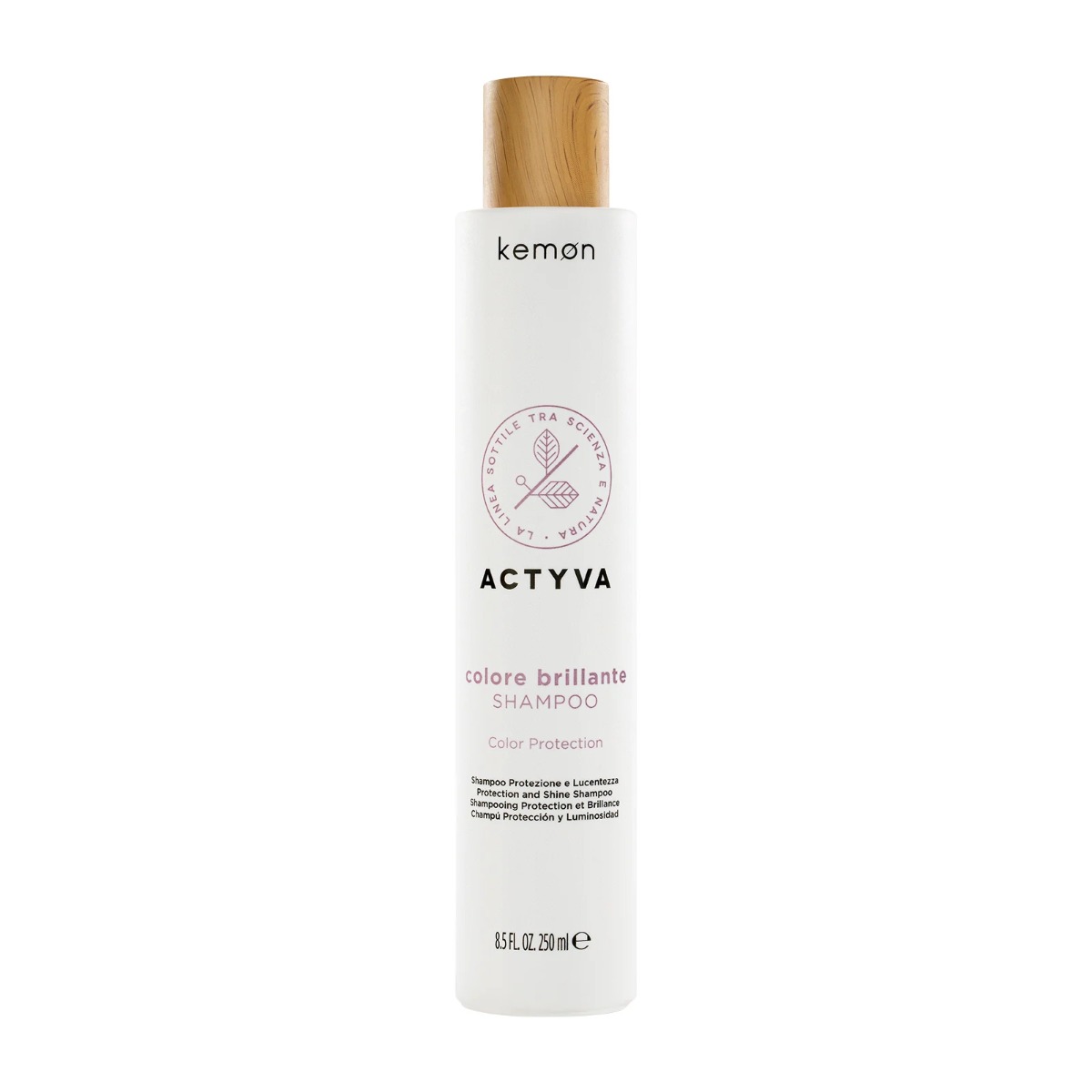 Sampon pentru ingrijirea parului vopsit Actyva Colore Brillante, 250ml, Kemon