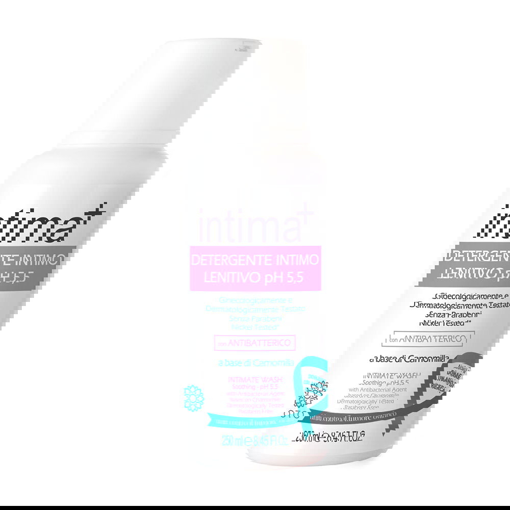 Sapun intim antibacterian cu musetel si ph 5.5, 250ml, Intima+