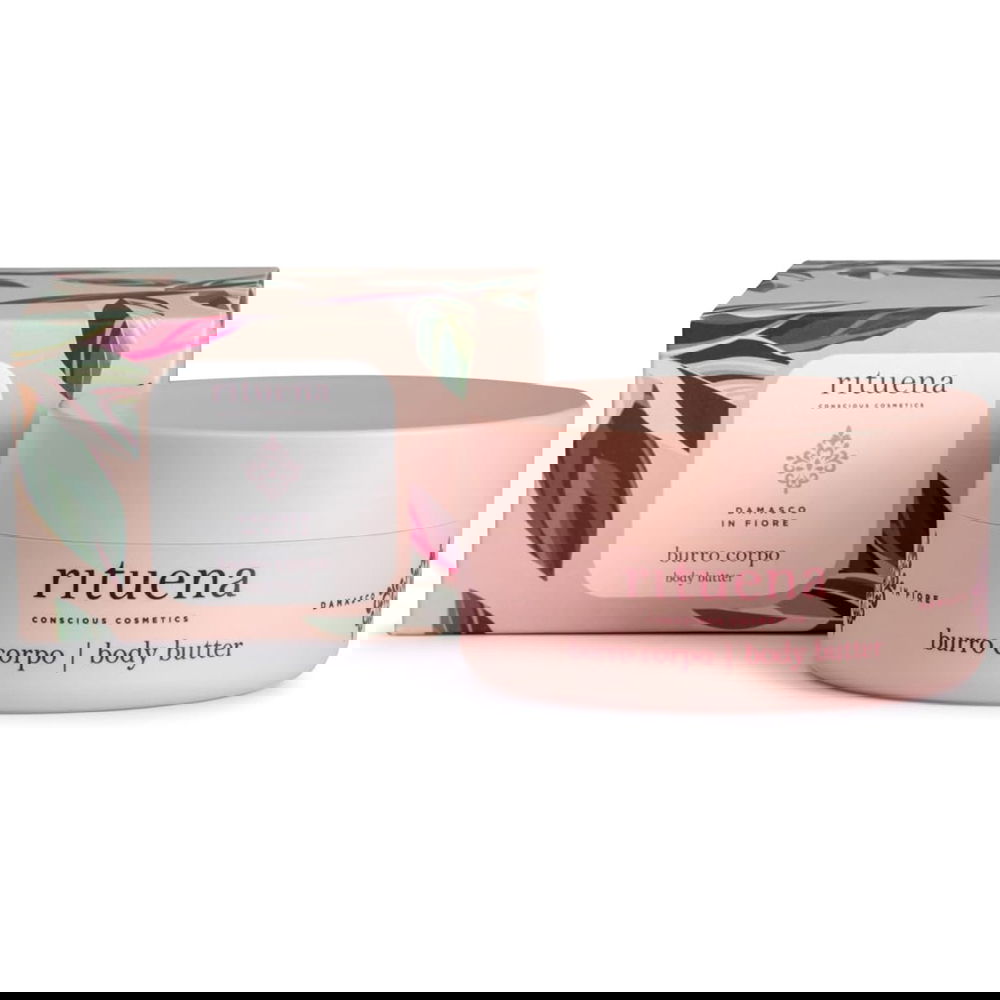 Unt de corp Damasco in Fiore, 250ml, Rituena