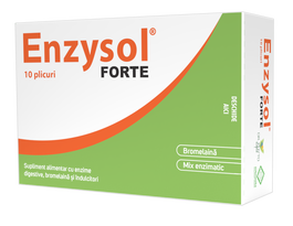 Enzysol Forte, 10 plicuri, Dr. Phyto
