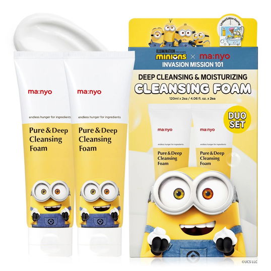 Set Spuma de curatare Pure & Deep Cleansing Foam, 2 x 120ml, Ma:nyo