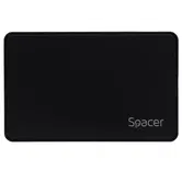 Rack Extern HDD/SSD Spacer SPR-TYPE-C-01 USB 3.1, 2.5"