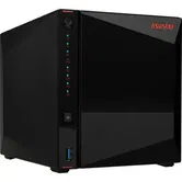 Network Attached Storage Asustor (AS5304T), Nimbustor 4, 2.5G 4 Bay NAS, Intel Celeron Quad-Core, 4GB DDR4, 2.5 GbE x 2, HDMI, USB 3.2 Gen 1 x 3, Wake on Wan