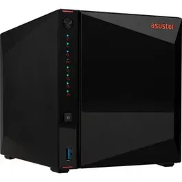 Network Attached Storage Asustor (AS5304T), Nimbustor 4, 2.5G 4 Bay NAS, Intel Celeron Quad-Core, 4GB DDR4, 2.5 GbE x 2, HDMI, USB 3.2 Gen 1 x 3, Wake on Wan