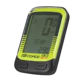 Ciclocomputer Force WLS 20F galben fluo fara fir