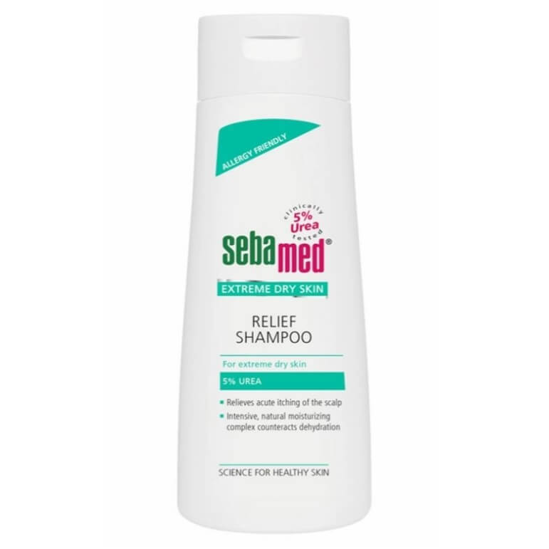 Sampon dermatologic pentru piele foarte uscata 5% Uree, 200 ml, sebamed