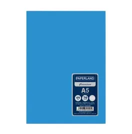 Caiet capsat Paperland, A5, matematica , 48 file, 70 g, albastru