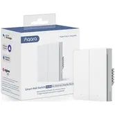 Intrerupator inteligent Aqara Smart Wall Switch H1 (With Neutral – cu Nul, Double Rocker)