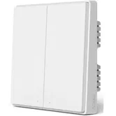 Intrerupator inteligent ingropat AQARA Smart Wall Switch EU, fara nul, 2 butoane