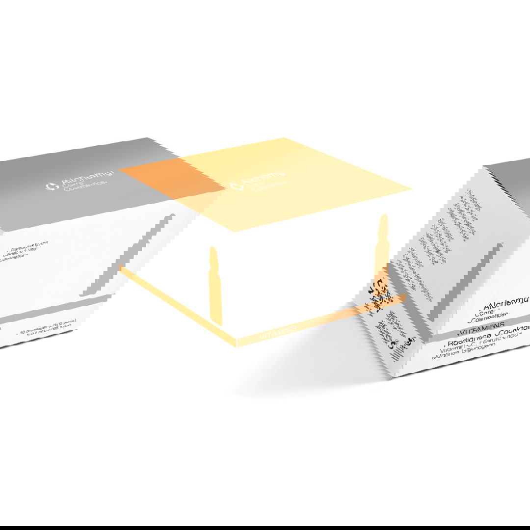 Fiole concentrate regeneratoare Radiance Cocktail, 30 x 2ml, Alchemy