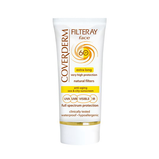 Crema de fata cu SPF60 Filteray Face Soft Brown, 50ml, Coverderm