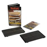 Set 2 placi pentru foi de napolitana Tefal Snack Collection+ Carte de retete, XA800512