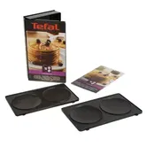 Set 2 placi pentru clatite Tefal Snack Collection+ Carte de retete, XA801012