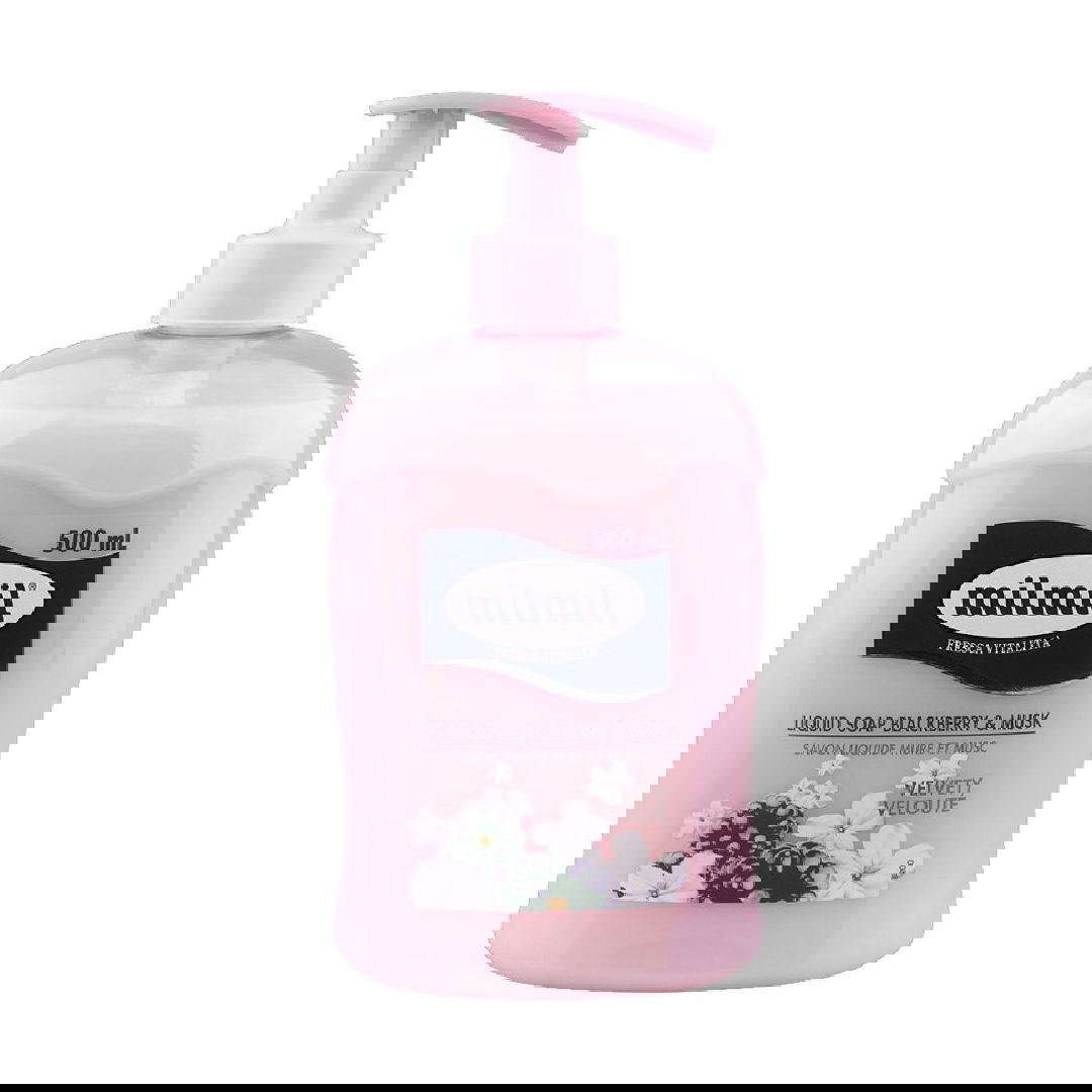 Sapun lichid cu Mure & Mosc, 500ml, Mil Mil