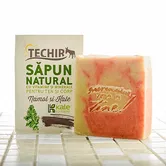 Sapun natural cu pudra de Kale si namol, 120 g, Techir