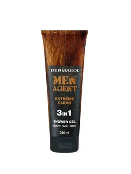 Gel de dus 3 in 1 Dermacol, Extreme Clean, 250 ml