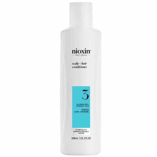 Balsam anti-cadere pentru par vopsit Pro Clincal System 3, 300ml, Nioxin